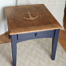 Anchors Aweigh End Table